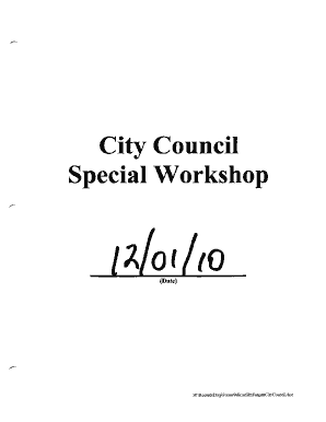 Agenda format for event - City Council Documents - City of Boulder, Colorado