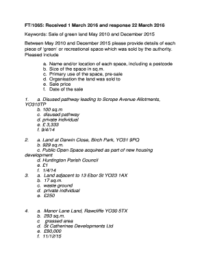 FTb1065b Received 1 March 2016 and response 22 March 2016 bb - york gov