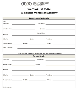 Form preview