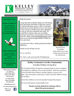 November - Kelley Insurance