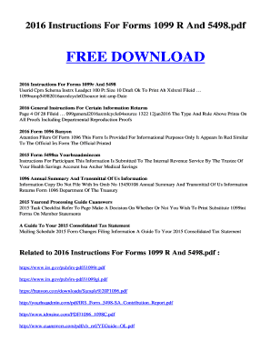 2016 instructions for forms b1099 rb and 5498 pdf - 96lt - dilema 96