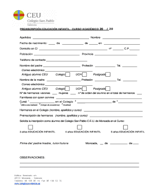 Form preview