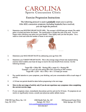 HOCKEY Specific RTP Progression