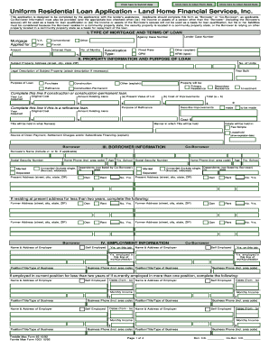 In House Mortgage Print Job