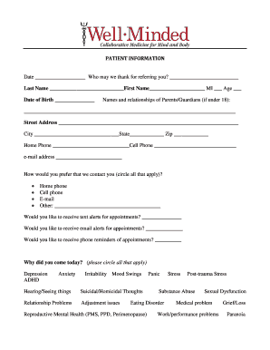 Form preview