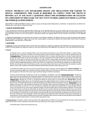 DEFINITION ANNEX TO APARTMENT LEASE 1 - Love Our Manor