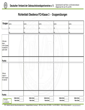 Word lined paper template download - 04-OB 06-1f Obedience Richterblatt Gruppenbungen FCI-Klasse 3 2016docx - dvg-hundesport