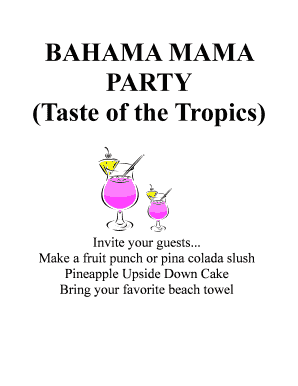 Bahama Mama Theme