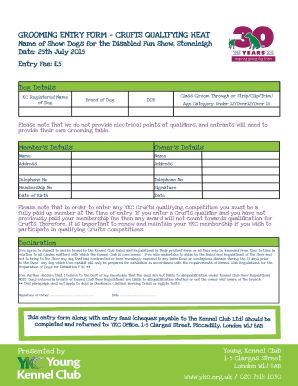 Nutrition worksheet pdf - crufts entry form