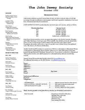 jds application form