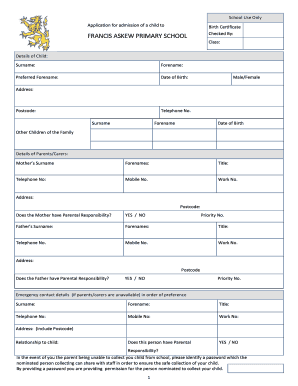 Form preview