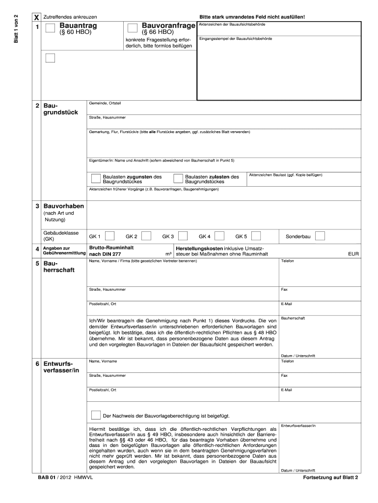 Bab Antrag Pdf 2020 Zum Ausdrucken Ausfüllbar Online Formulare Hessisches Ministerium f r Wirtschaft