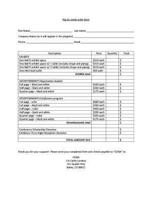 Restaurant daily sales report template excel - Pay by check form1 - cciraorg