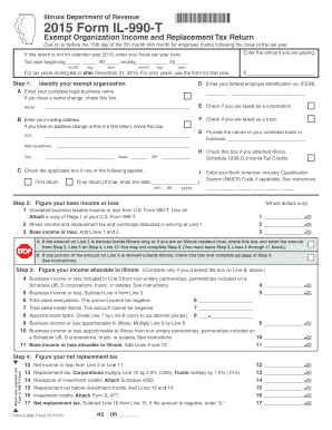 Illinois Form IL-990-T