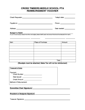 Ambetter group number - Check Reimbursement Form - PTA - ctmspta