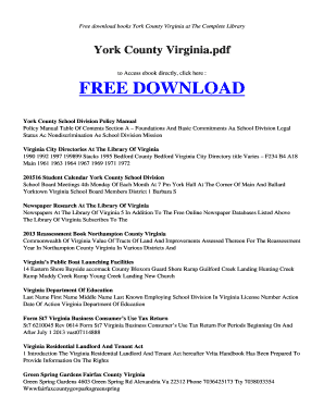 Property management templates - YORK COUNTY VIRGINIAPDF Free Download and Read Books YORK COUNTY VIRGINIA PDF - radiorusak esy