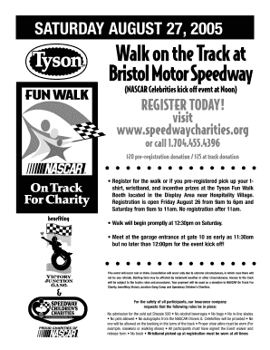 4242 Fun Walk Flyer.indd - Speedway Children's Charities - speedwaycharities