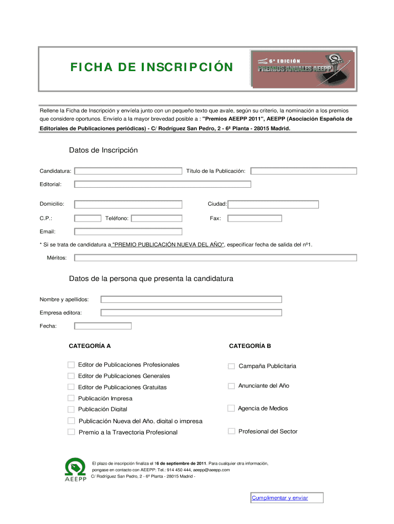 FICHA DE INSCRIPCIN - baeeppbbcomb Vista previa en la página 1