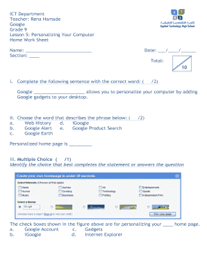 Form preview