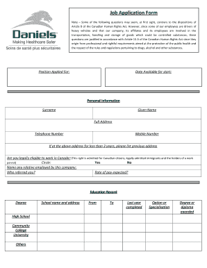 Form preview
