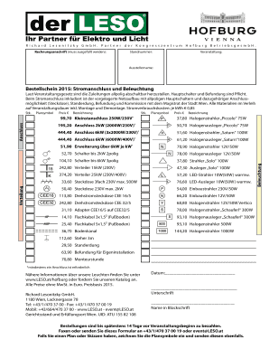 Sehr geehrter AusstellerIn - Richard Lesonitzky GmbH