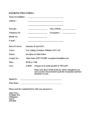 Form preview