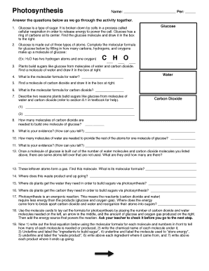 Buy sell agreement - Photosynthesis class activity - kmajda