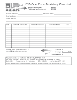 Form preview