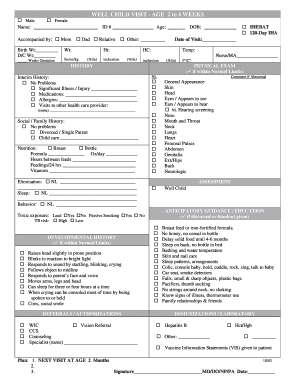IHA Baby2 2 to 4 weeks - Physicians Medical Group of San Jose