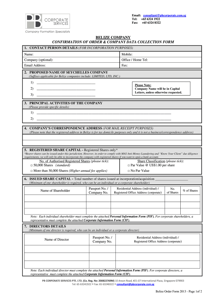 Form preview