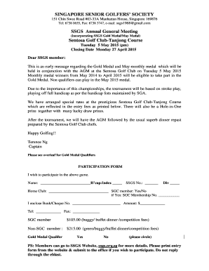 Singapore senior golfers society