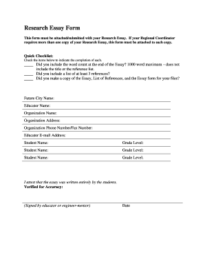 Research Essay Form - bdfwfuturecitybborgb