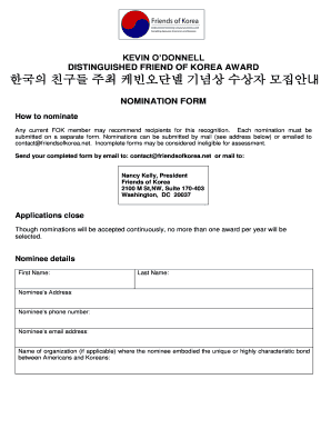 Nomination form template - bfriendsofkoreabbnetb