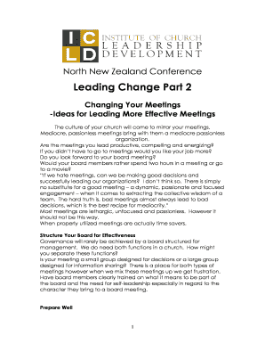 Theater resume template - ICLD Leading Change Part 1 - AUC Ministerial - aucministerial