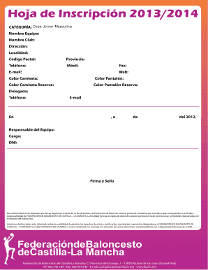 Hoja de Inscripcin 20132014 - fbclmnet