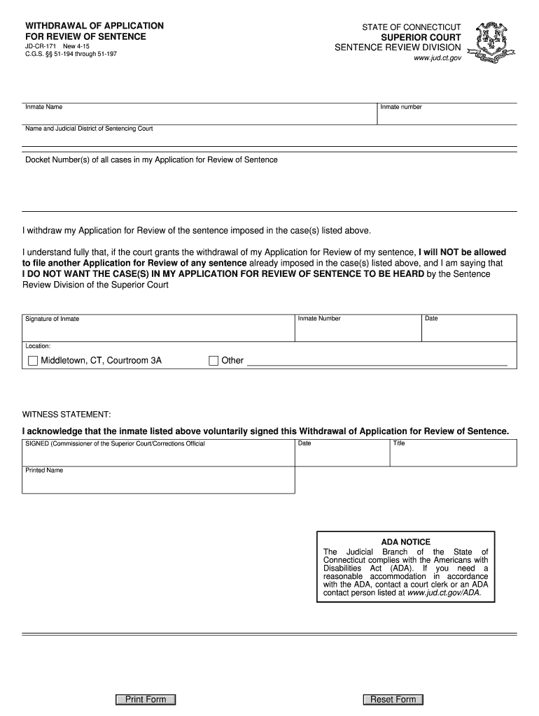 Title of bformb goes here - Connecticut Judicial Branch - CTgov - jud ct Preview on Page 1