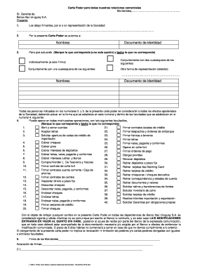 Nombres Documento de identidad - itaucomuy