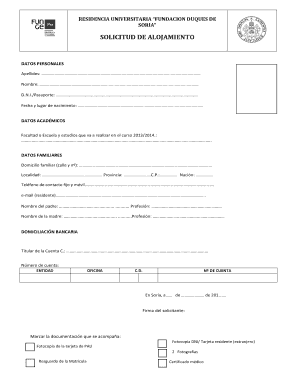 SOLICITUD DE ALOJAMIENTO - fungeuvaes