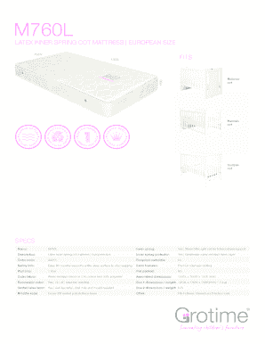 LATEX INNER SPRING COT MATTRESS EUROPEAN ... - Grotime - grotime co