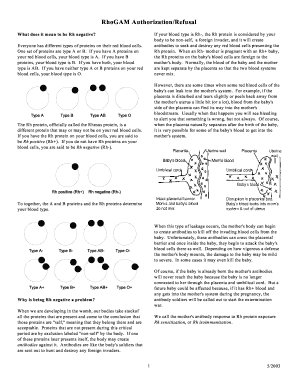 Blood group report format - AuthorizationRefusal - Better Birth