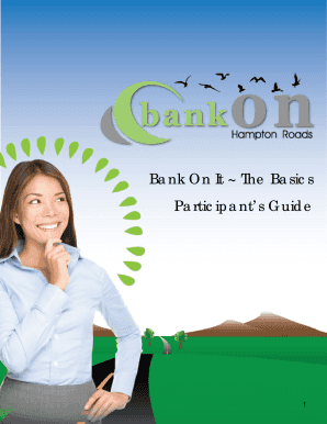 Bank On It The Basics Participant39s Guide - City of Virginia Beach