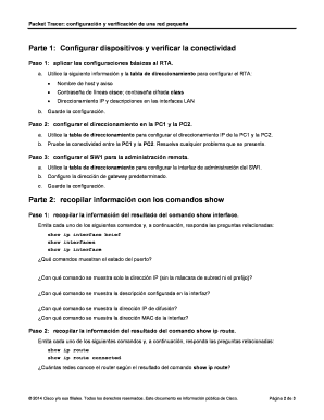Packet Tracer Small Network Configuration