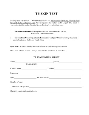 Fillable Online hiddenvalleypfo TB SKIN TEST hiddenvalleypfoorg Fax Fillable Online hiddenvalleypfo TB SKIN TEST hiddenvalleypfoorg Fax
