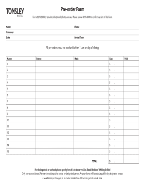 Form preview
