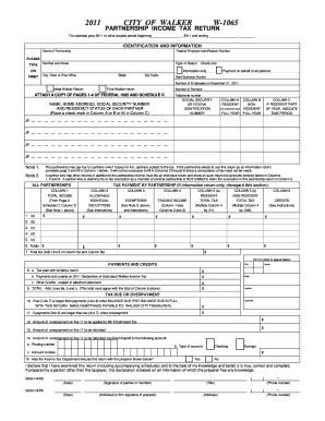 2011 CITY OF WALKER W-b1065b