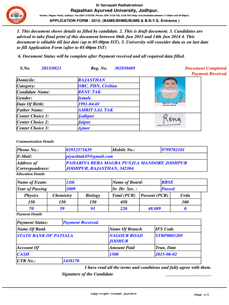 Form preview