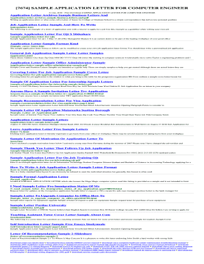 Download sample bapplicationb letter for computer engineer