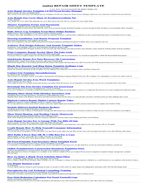 Auto repair template - REPAIR SHEET TEMPLATE Auto Repair Invoice Template C5 019 Excel Invoice Manager Auto Repair Fax Cover Sheet At Freefaxcoversheets Net Theatre Templates Forms And Documents Daily Driver Log Template Excel Sheet Online Business Flooring - 172