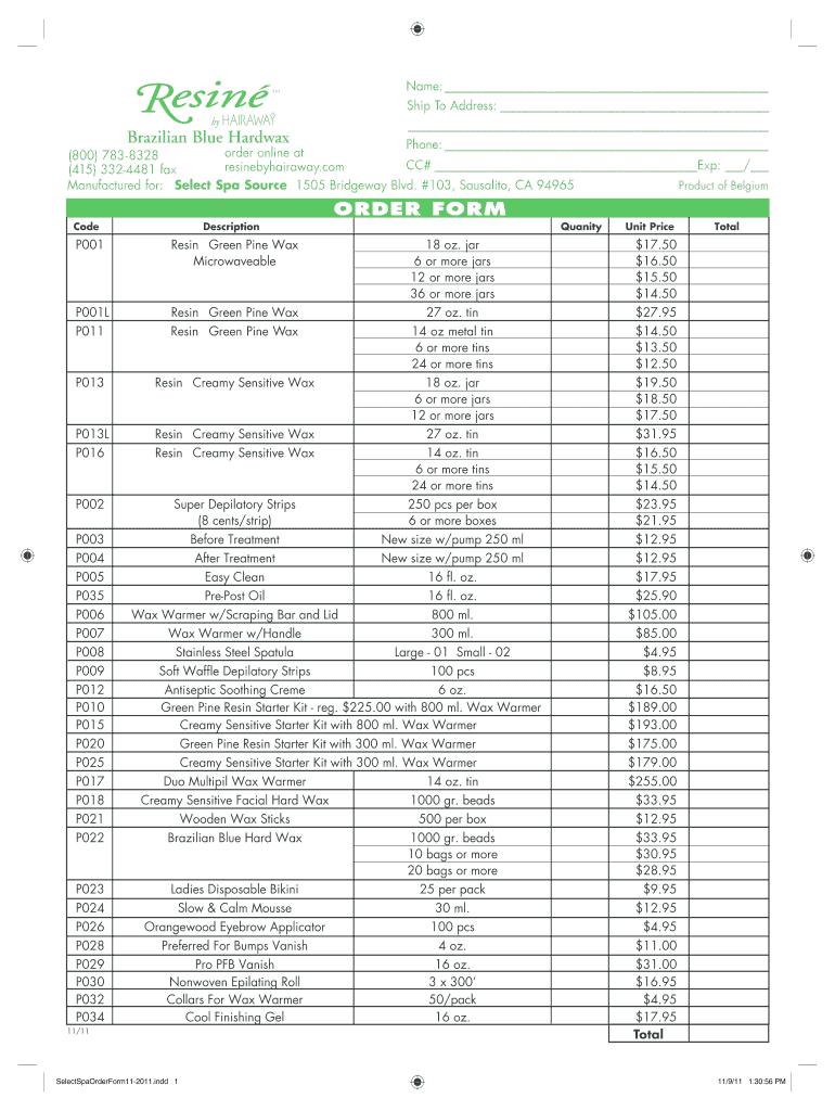 Form preview