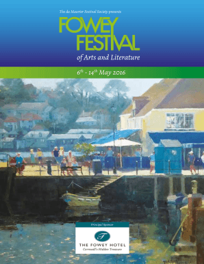 Of Arts and Literature - bfoweyfestivalbbcomb